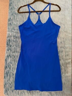 Outdoor Voices Royal Blue Strappy Tank Dress